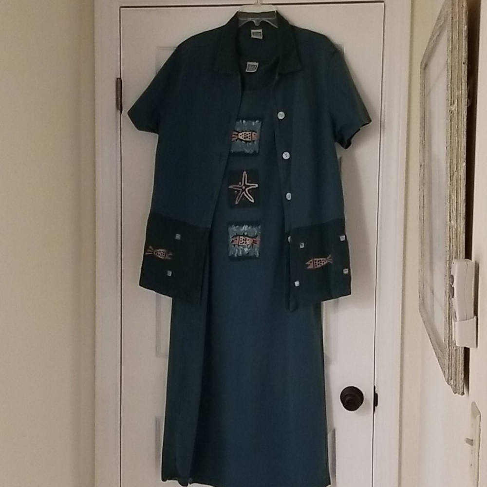 2 piece dress with Jacket